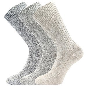 BOMA ponožky Praděd mix B 3 pár 35-38 120026
