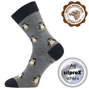 VOXX® ponožky Sněženka sv.šedá 1 pár 39-42 119918