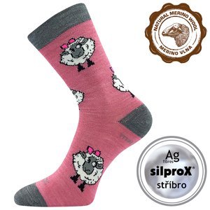 VOXX® ponožky Vlněnka dětská růžová 1 pár 20-24 120030