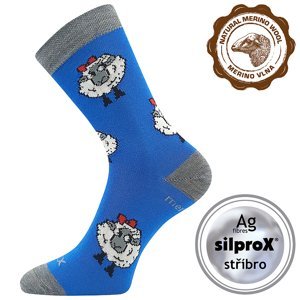VOXX® ponožky Vlněnka dětská modrá 1 pár 20-24 120033
