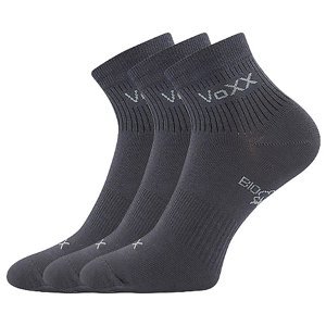 VOXX ponožky Boby tm.šedá 3 pár 35-38 120316