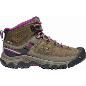 KEEN Targhee III MID WP Women Dámské trekové boty weiss/boysenberry 38,5 KEN1204146002S8