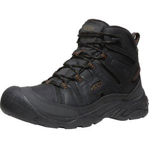 KEEN Circadia MID WP Men Pánské trekové boty black/curry 41 10036432KEN01S85