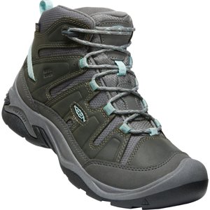 KEEN Circadia MID WP Women Dámské trekové boty steel grey/cloud blue 37 10026019KEN01S65