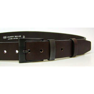 PENNY BELTS 8-40 Pánský kožený opasek hnědý 90cm