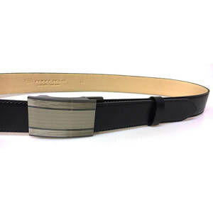 PENNY BELTS 35-020-A7 Pánský kožený opasek černý 95cm