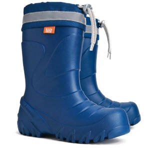 Demar Dětské holínky zateplené MAMMUT S 0300 D modrá 34-35 0300D_34-35