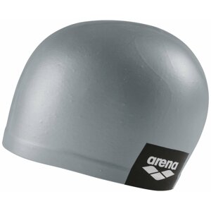 Arena Logo Moulded Cap - plavecká čepice Barva: Šedá