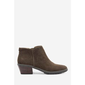 Kotníkové boty SAM EDELMAN B5068L1300 Přírodní kůže (useň) - Semiš