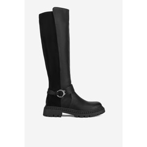 Kozačky Clara Barson WS6102-15 Materiál/-Syntetický,Látka/-Látka