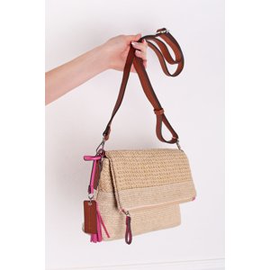 Béžová crossbody kabelka Vita