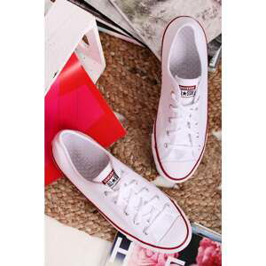 Bílé nízké tenisky Chuck Taylor All Star Dainty