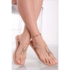 Béžové gumové sandálky Artisan