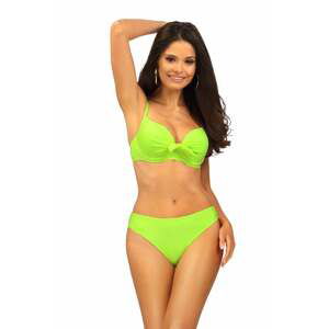 Neonově zelené push-up bikiny Josette