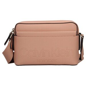 Dámská crossbody kabelka Calvin Klein Apolenas - růžová