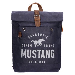 Velký trendy batoh Mustang Lindr - modrá