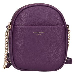 Dámská crossbody kabelka David Jones Cezza - fialová