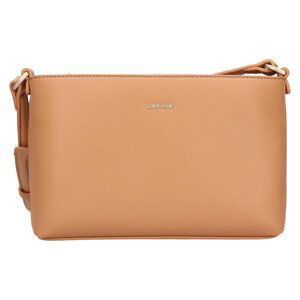 Dámská crossbody kabelka Calvin Klein Debbe - hnědá