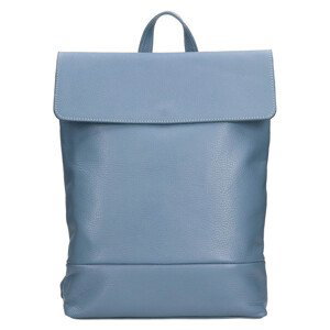 Dámský kožený batoh Italia Jenny - modrá