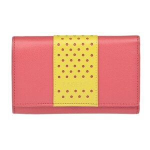 Dámská kožená peněženka Lagen Livia - růžová