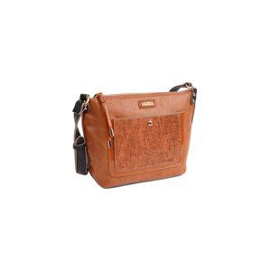 Dámská crossbody kabelka Doca 13947 - camel