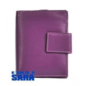 Dámská kožená peněženka 511-5937 fialová PUR/NAP
