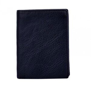 Pánská kožená peněženka F0543 AAL-03 černá (zip na bankovky)