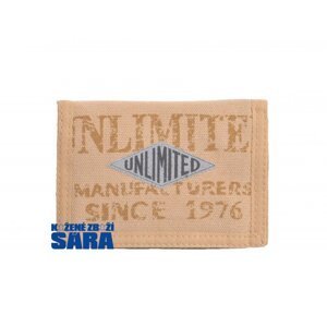 Pánská peněženka textilní 036741 Unlimited béžová