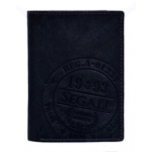Pánská kožená peněženka SG-614824 černá