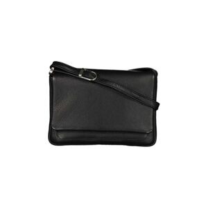 Malá kožená crossbody kabelka ET-0985 černá