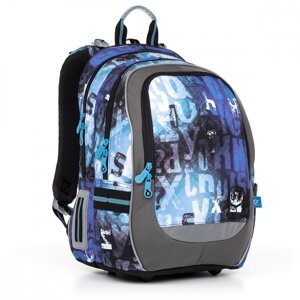 Školní batoh CODA 17006 B - modrý poslední kus