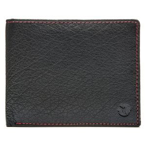 Pánská kožená peněženka SG-614538 Black/RED