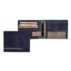 Pánská kožená peněženka 730.115.2007 modrá