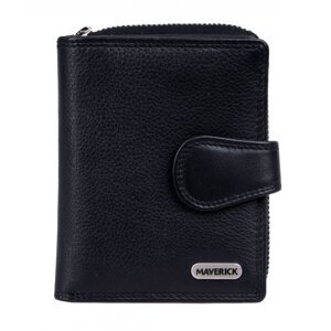Dámská kožená peněženka EM-2482 černá