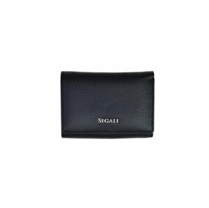 Dámská kožená malá peněženka SEGALI 7106 B černá