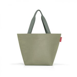 Nákupní taška na zip shopper M olive green ZS5043