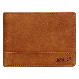Pánská kožená peněženka Brown LM-64665/V s RFID