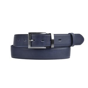 Pánský pásek 35-020-1-56 tmavě modrý 100 cm