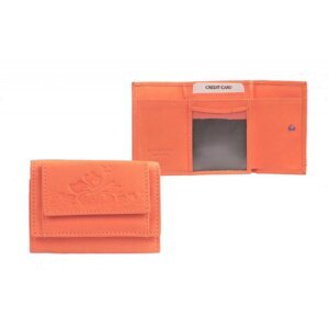 Dámská malá oranžová peněženka 7116-A DARK PEACH