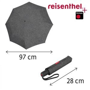 Dámský plně automatický deštník umbrella pocket duomatic twist silver RR7052