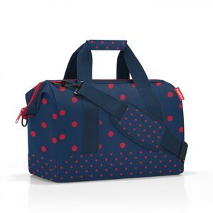 Dámská cestovní taška allrounder M mixed dots red MS3075