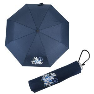 Chlapecký skládací odlehčený deštník Mini Light Cool Kids 722165KN04 tmavě modrý MY GAME