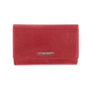 Dámská kožená peněženka SG-3305 CD tmavě červená