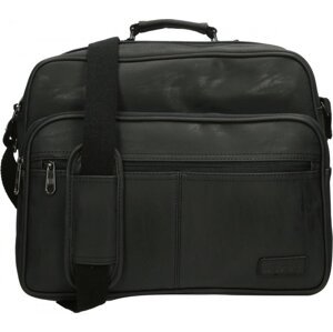 Pánská taška do práce s kapsou na notebook 15 " Rotterdam 66621 černá