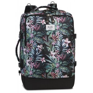 Batoh do letadla Bestway Cabin Pro Print 40 l Flowers green 40252-0821