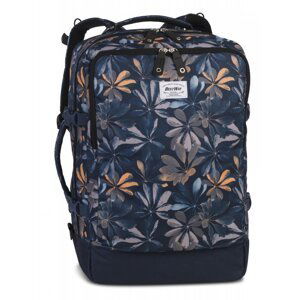 Batoh do letadla Bestway Cabin Pro Print 40 l Flowers blue 40252-5036