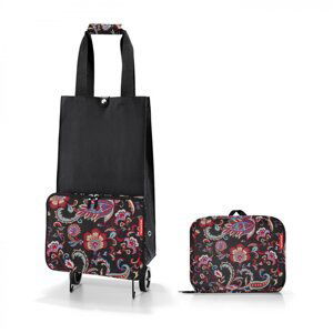 Skládací nákupní taška na kolečkách foldabletrolley paisley black HK7064