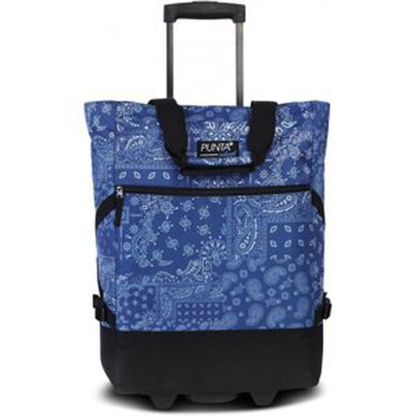 Nákupní taška na kolečkách 10008-5420 Punta Wheel modrá