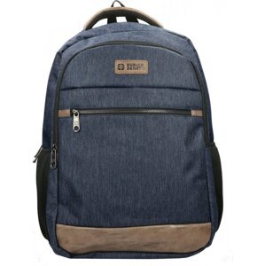 Pánský batoh do práce na notebook 17" 62121-002 navy München