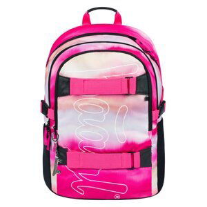 Školní batoh Skate Pink Stripes A-32035